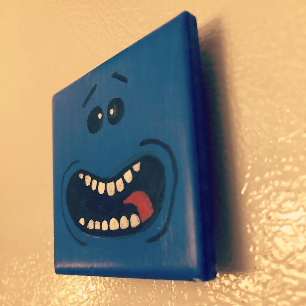 Mr. Meeseeks - Rick and Morty Refrigerator Magnets